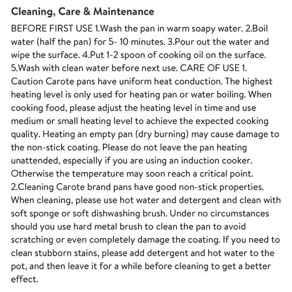 CAROTE Vibrant Blue 11-Piece Nonstick Cookware Set with Detachable Handles - Picture 8 of 12